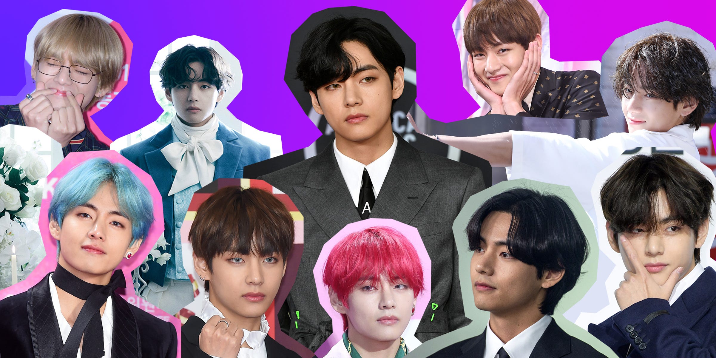 BTSの“顔天才”V（テテ）の美貌ギャラリー70連発｜カルチャー｜ELLE