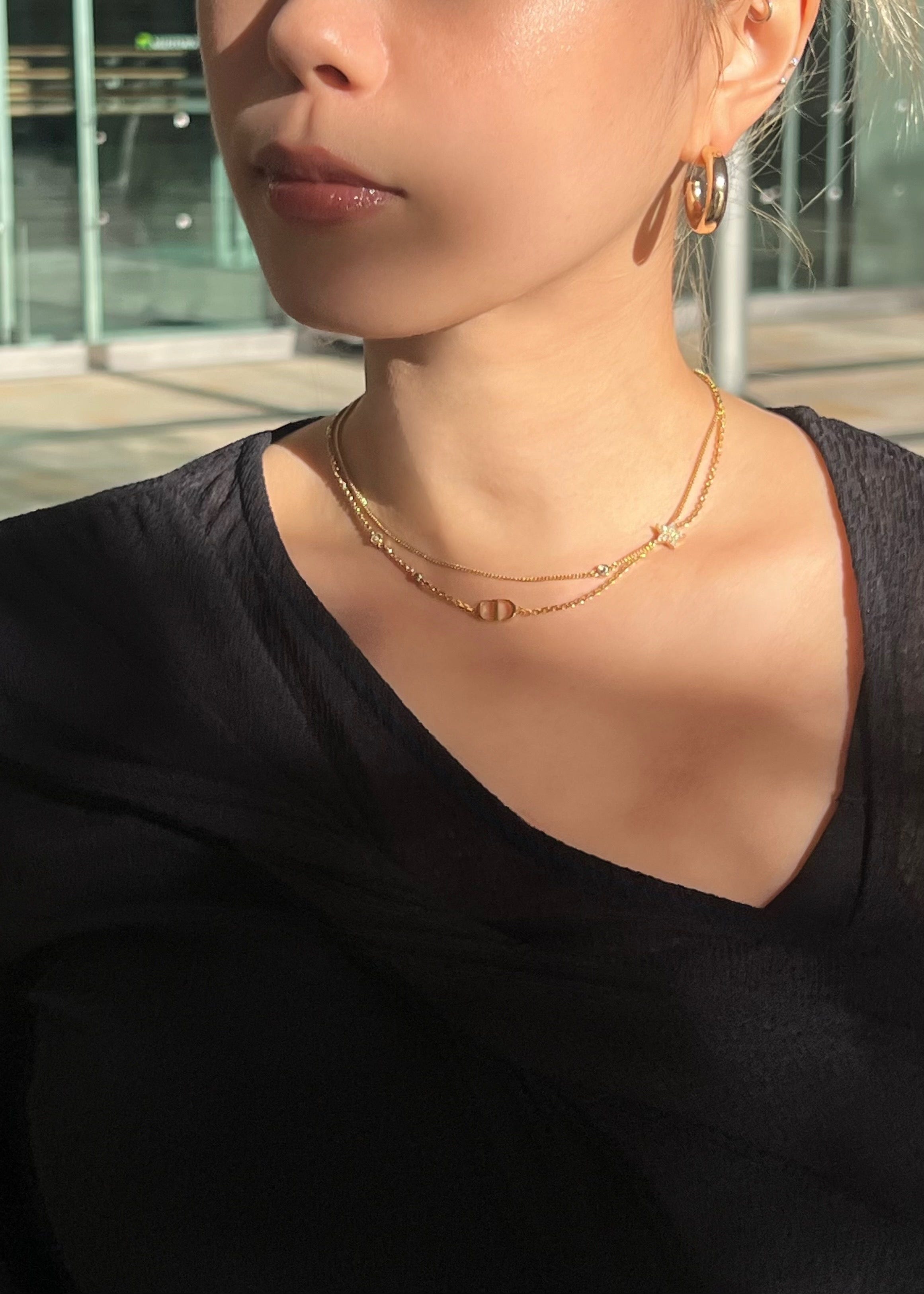 エディターズOKINI】日常を彩る「ディオール」の2連ネックレス