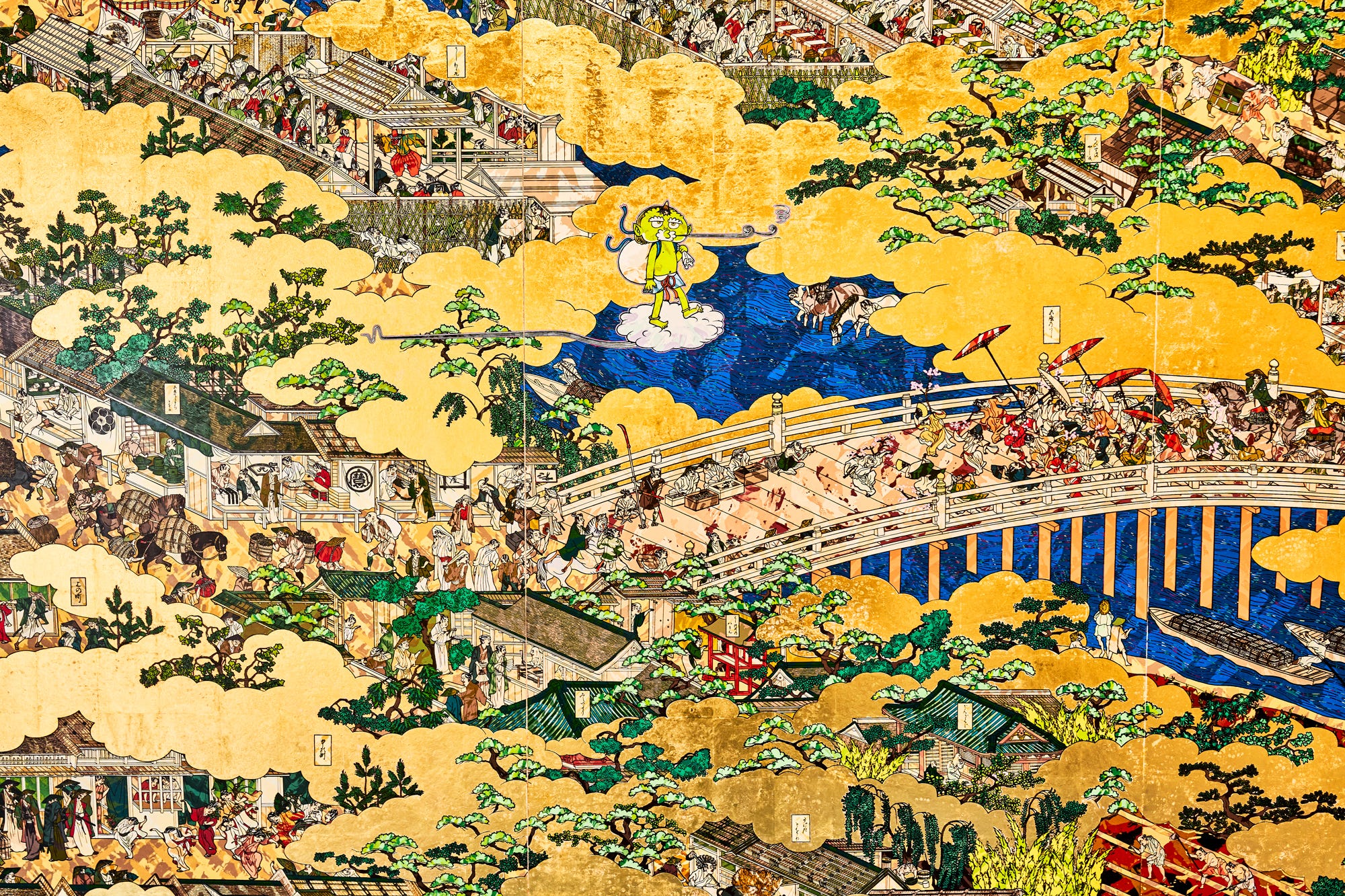 京都と対峙した大規模展『村上隆 もののけ 京都』が開催中 ｜ELLE