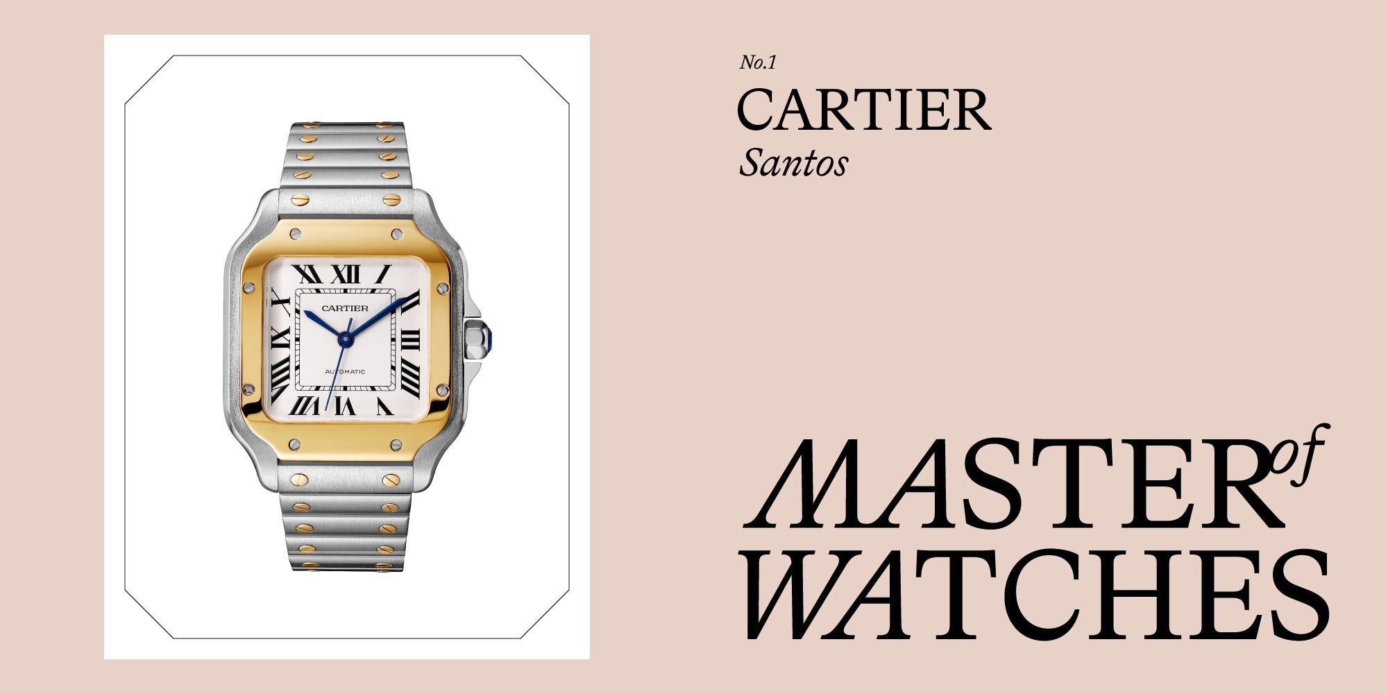 カルティエの時計「サントス」―“世界初の腕時計”誕生秘話とおすすめ