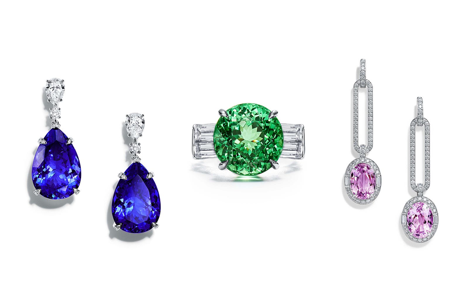 Tiffany Colored Gems ティファニー／Loring John Tiffany Colored