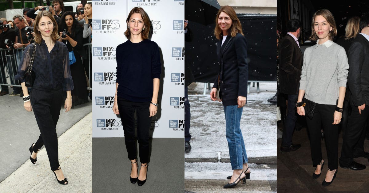 フレンチシックの代名詞、ソフィア・コッポラから学ぶ大人のパンツ