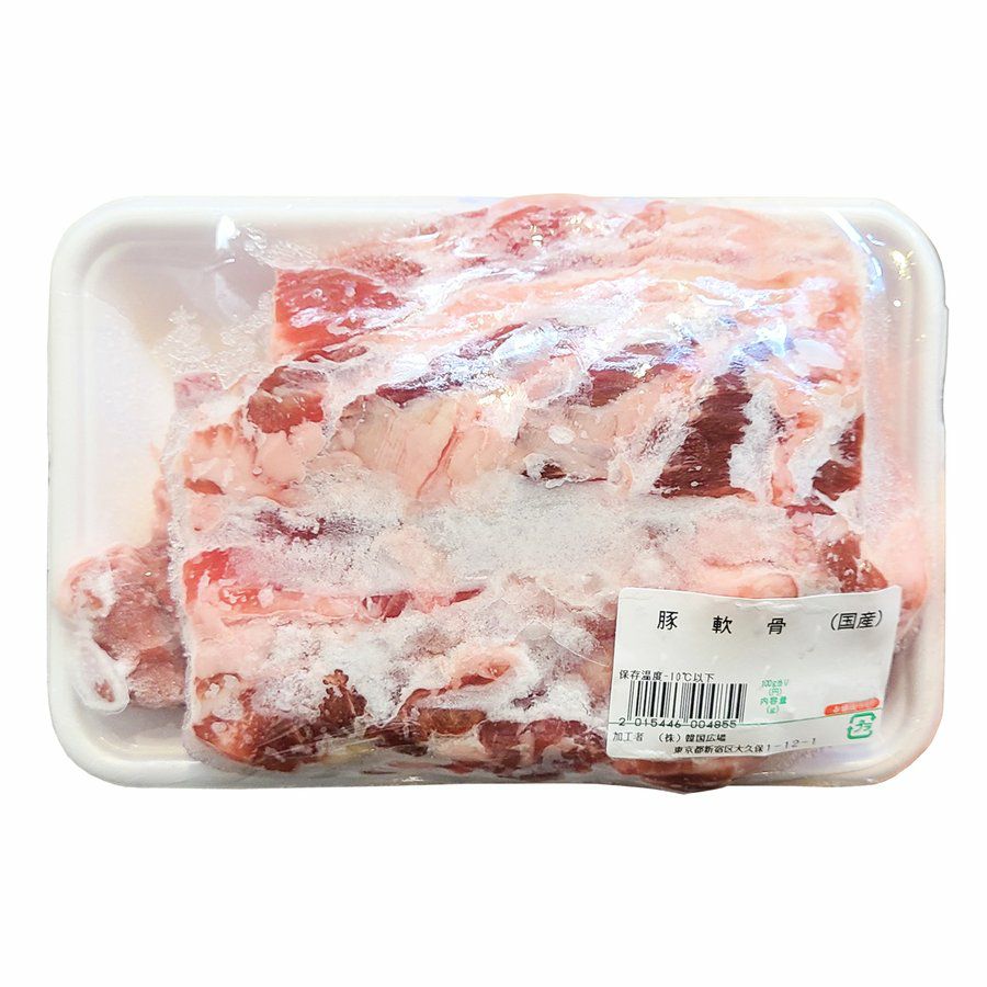 冷凍 豚軟骨 約500g | 韓国広場e-shop本店