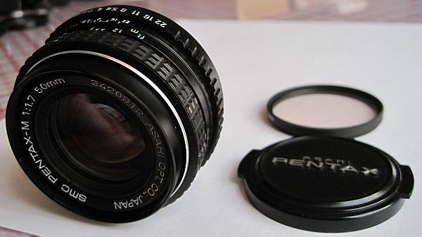 smc PENTAX-M 50mm/F1.7