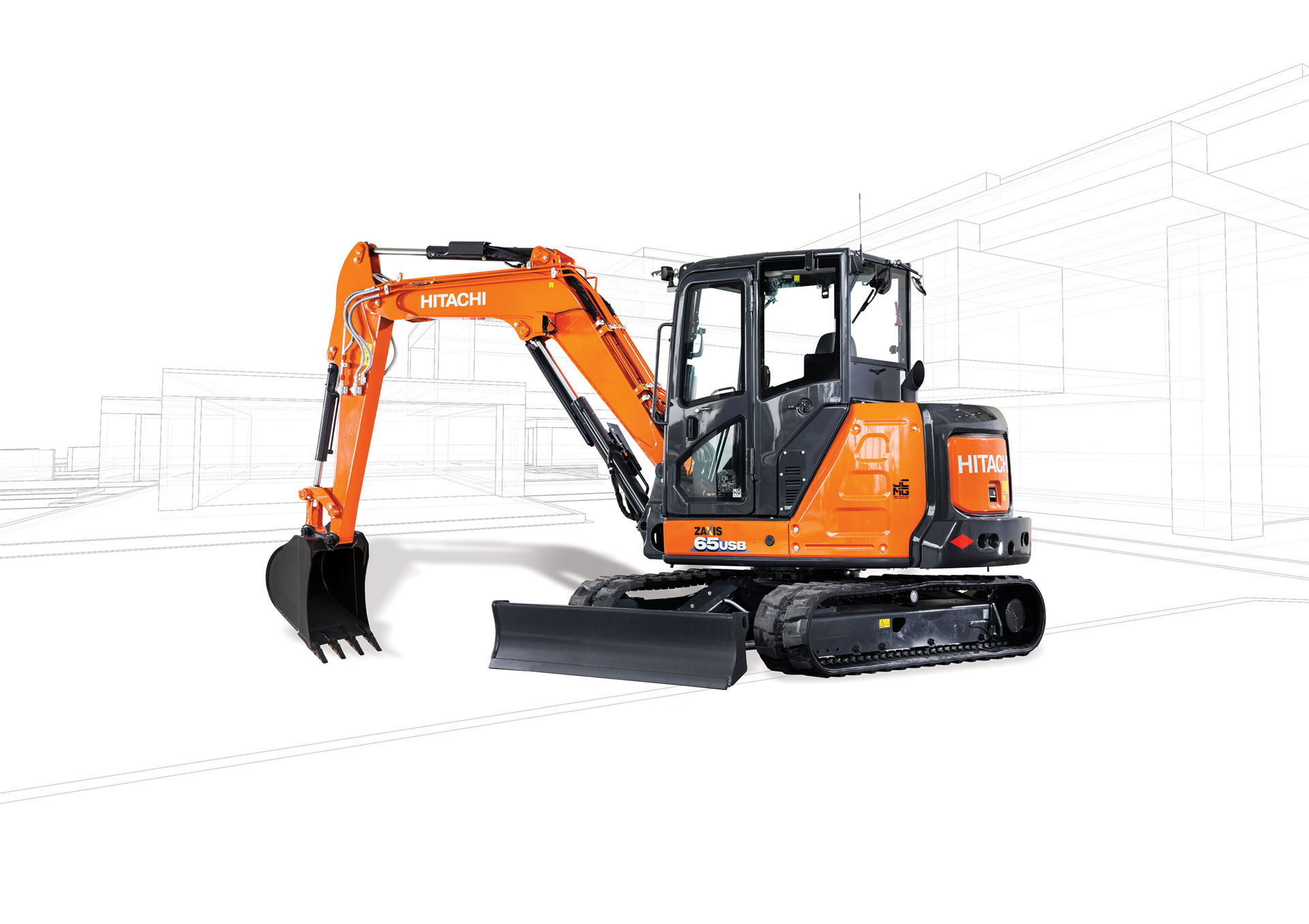 ZX48U-6 Mini Excavators - HitachiCM Europe