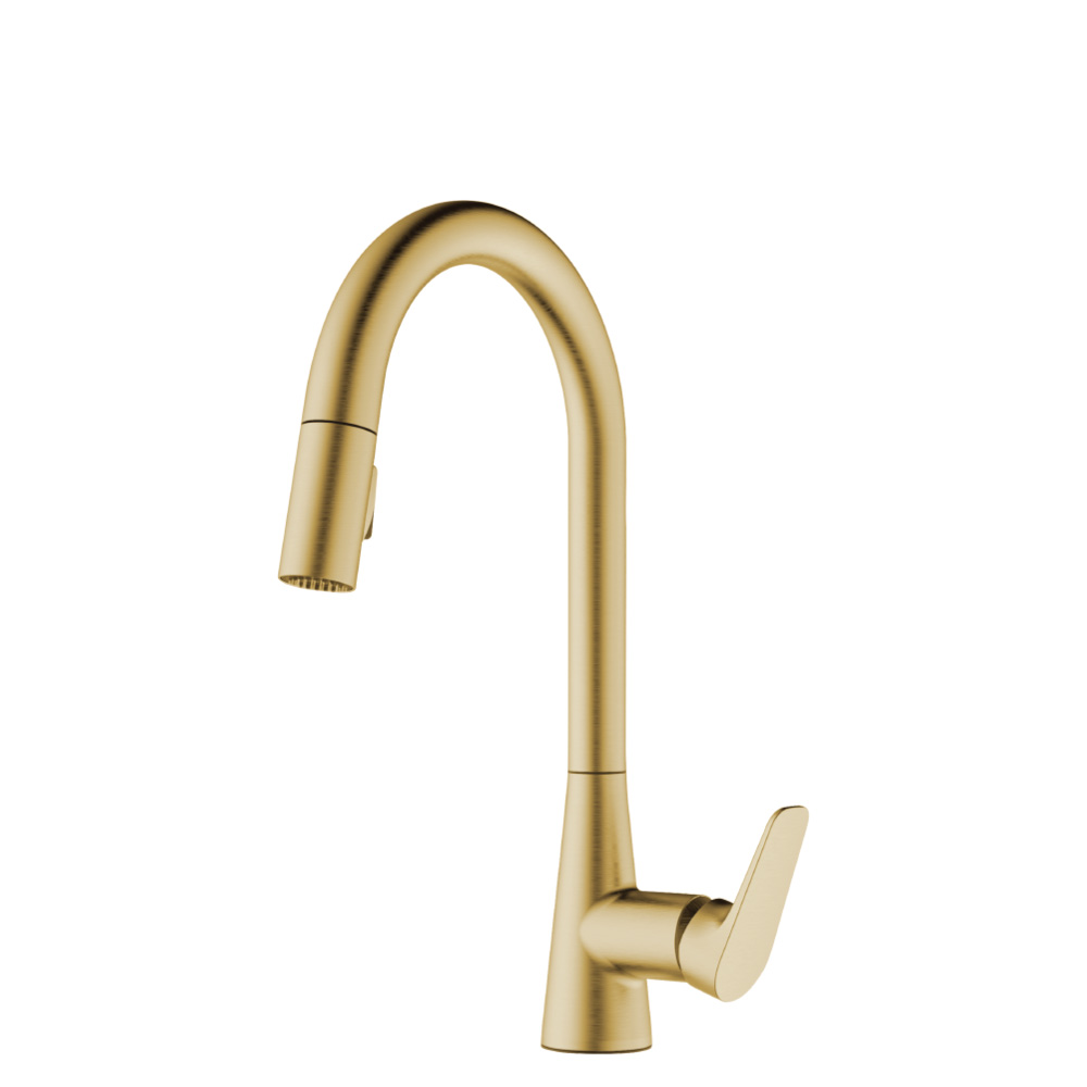 Ixa Jive シングルレバーキッチン混合水栓(ホース引出しタイプ)/Hits