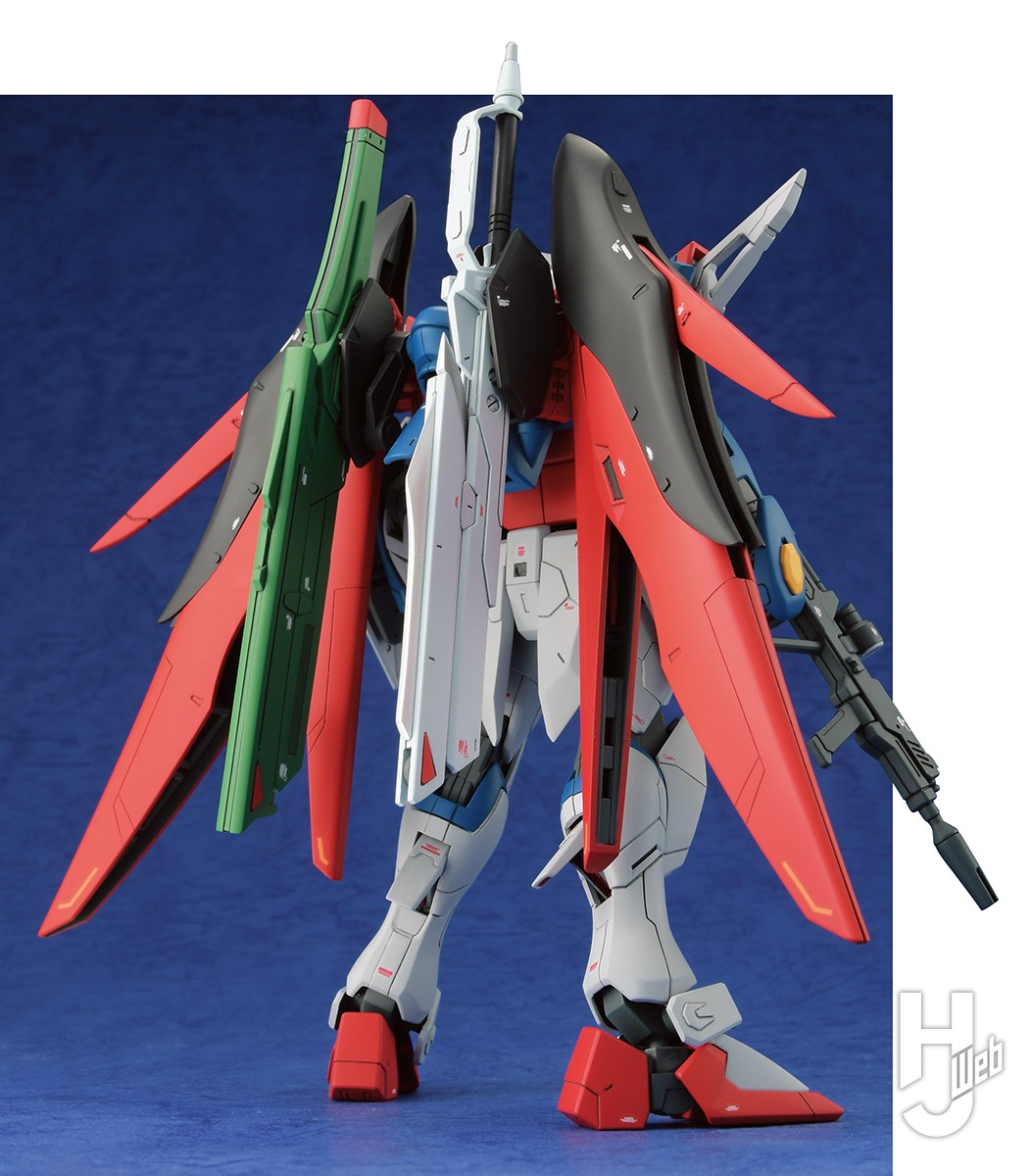 HG デスティニーガンダム」を“SpecII”カラーリング再現＆ディテール