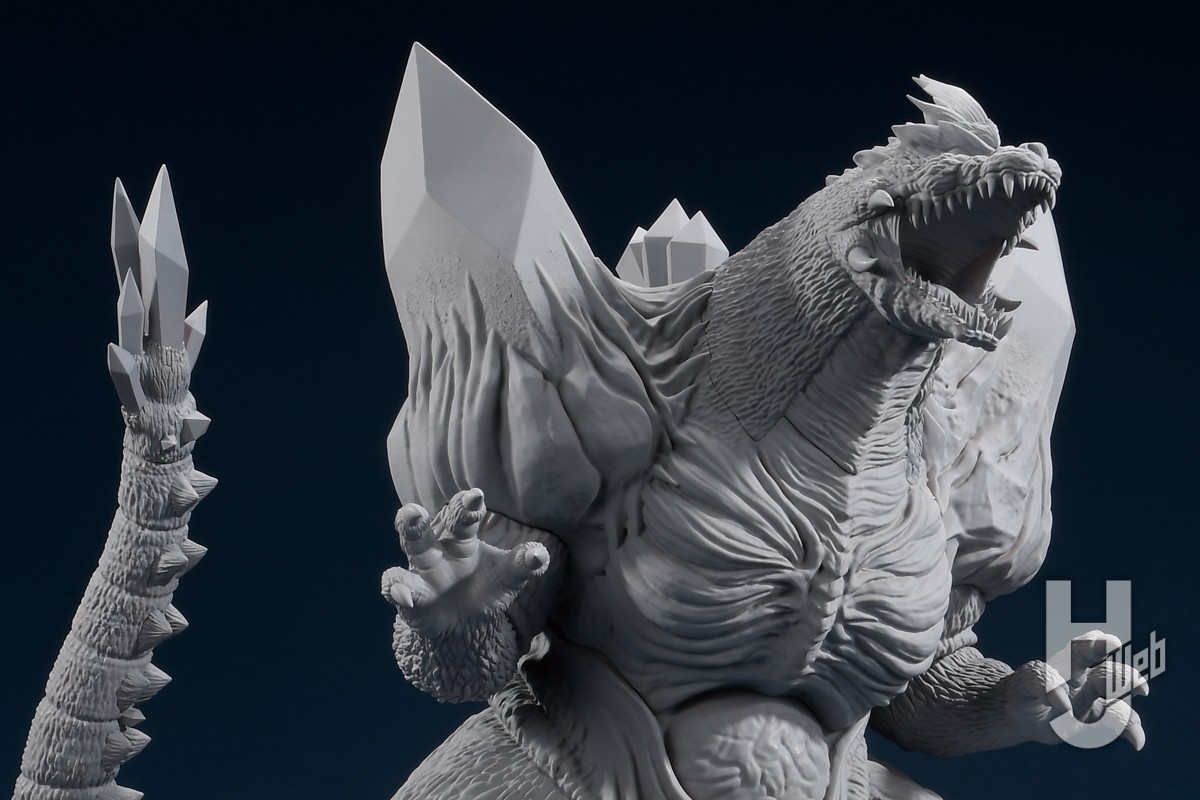 全高約36cm！ “破壊神”「スペースゴジラ」の原型を公開！シリーズ最大
