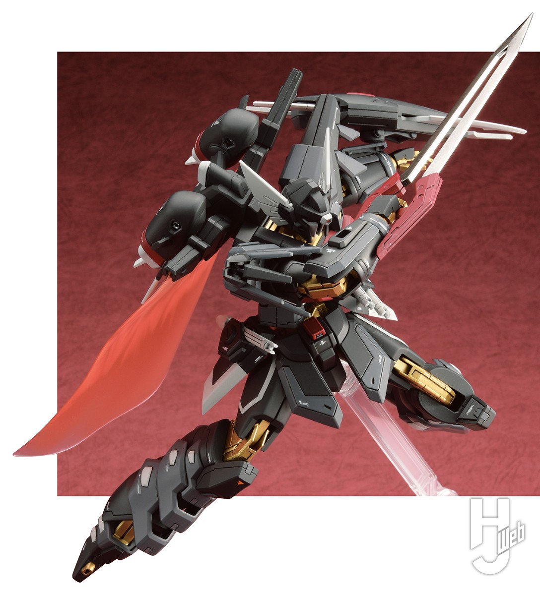 HGブラックナイトスコード シヴァをプロポーション変更とディテール