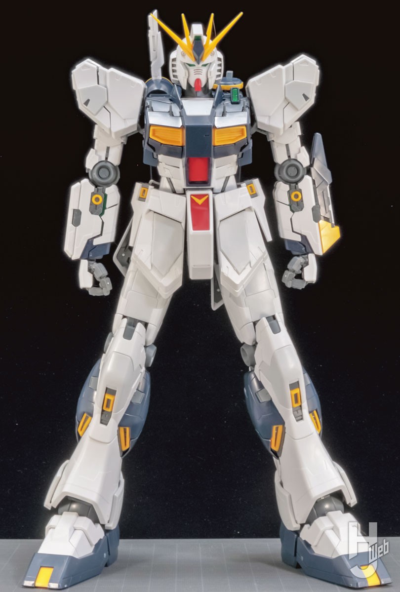 MG νガンダム Ver.Ka」を『逆シャア』のイメージで製作！ スッキリと