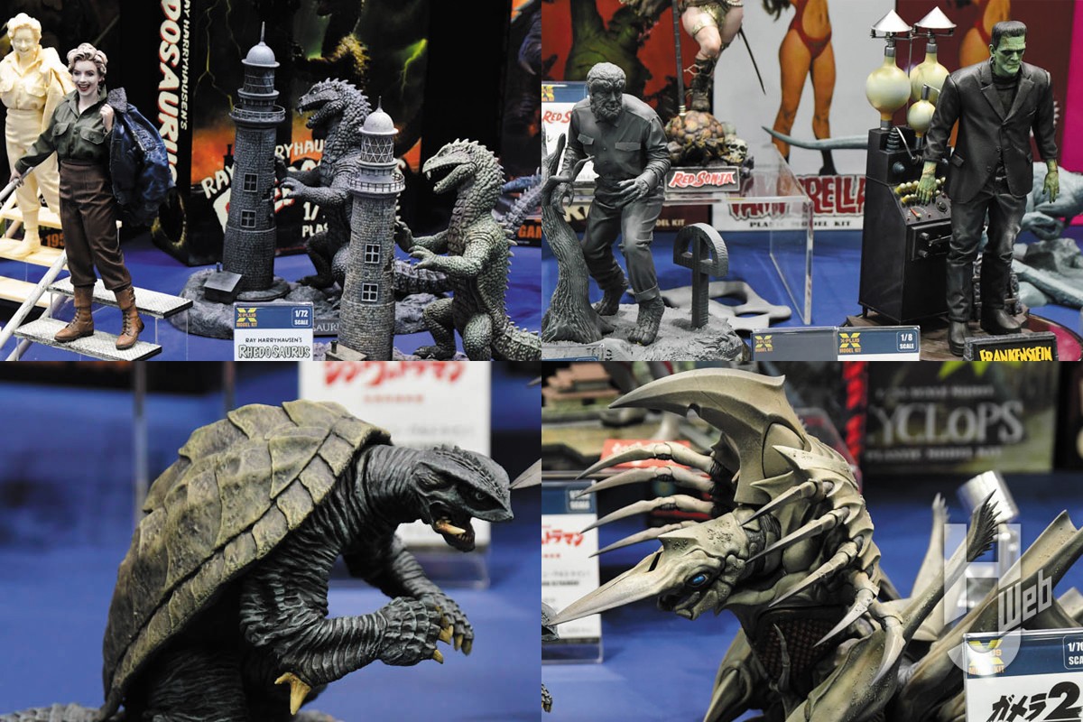 プラキット ガメラ2「ガメラ（1996）」と「レギオン」登場