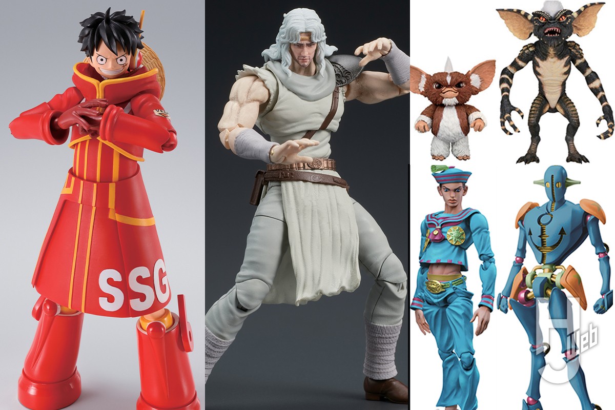 ワンピース』エッグヘッド編のルフィが可動フィギュア化！『北斗の拳