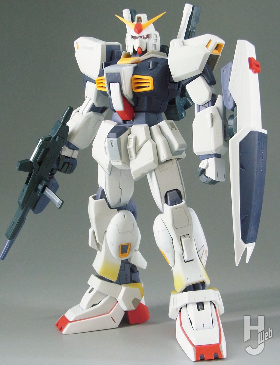 20年前のキット「MG RX-178 ガンダムMk-II Ver.2.0」を設定画稿に