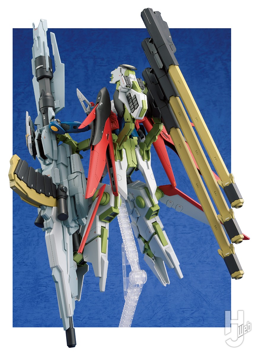 大型装備「ゼウスシルエット」を携えて待望のHGキット化