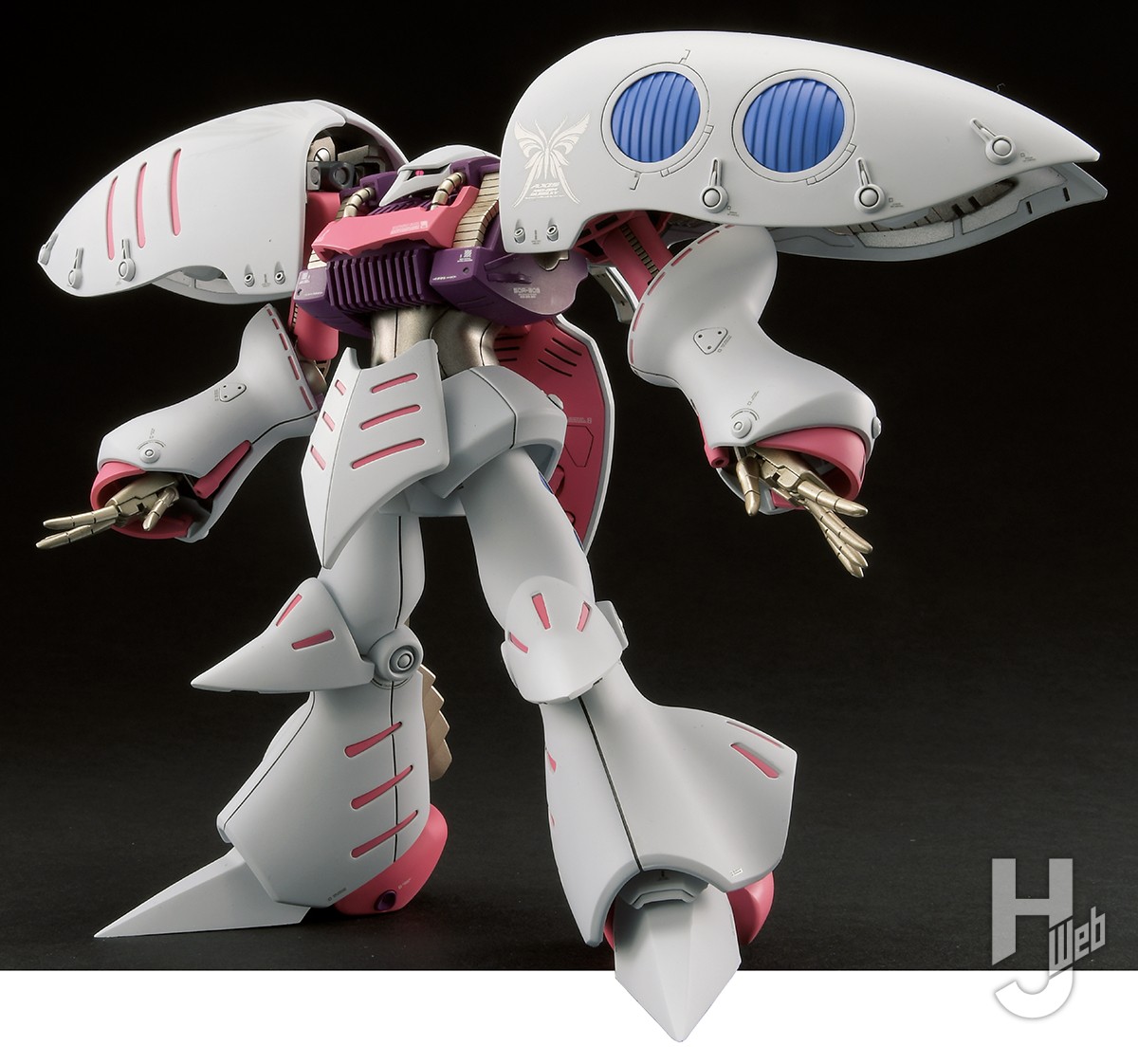 ハマーンの愛機「キュベレイ」を各部ディテールアップし、“誇り高き