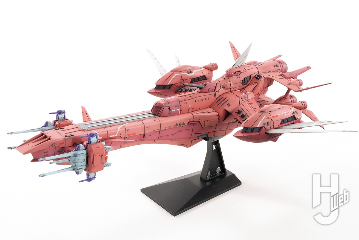 ガンダムSEED FREEDOM』版エターナルを20年前のEXモデルのキット2個