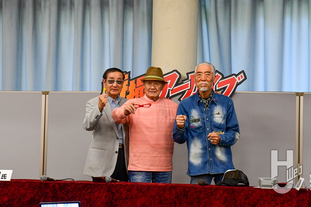 ウルトラセブン』森次晃嗣氏、『仮面ライダー響鬼』松田賢二氏、『秘密