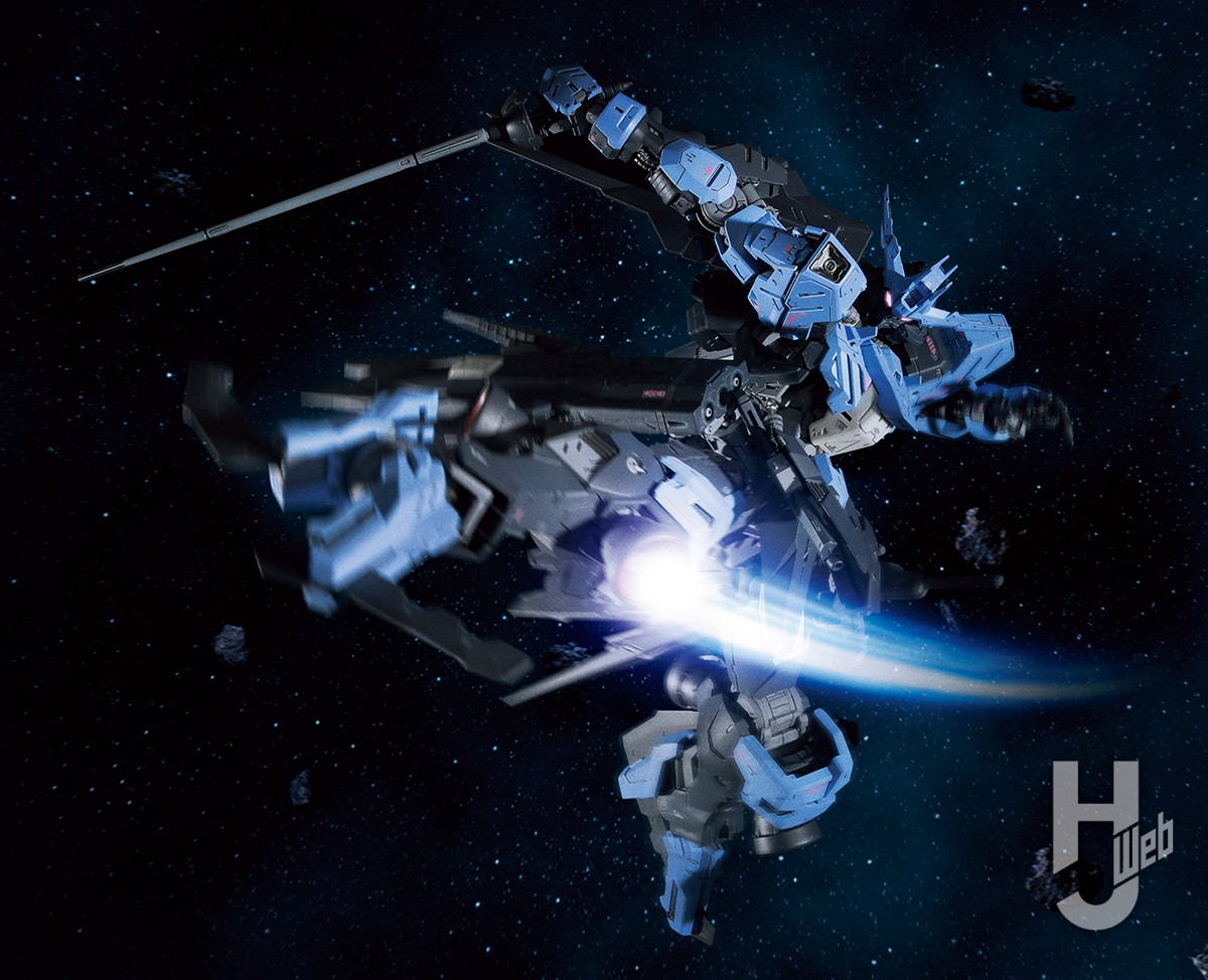 ガンダム・フレーム新MGキット「ガンダム・ヴィダール」をパーツ整形