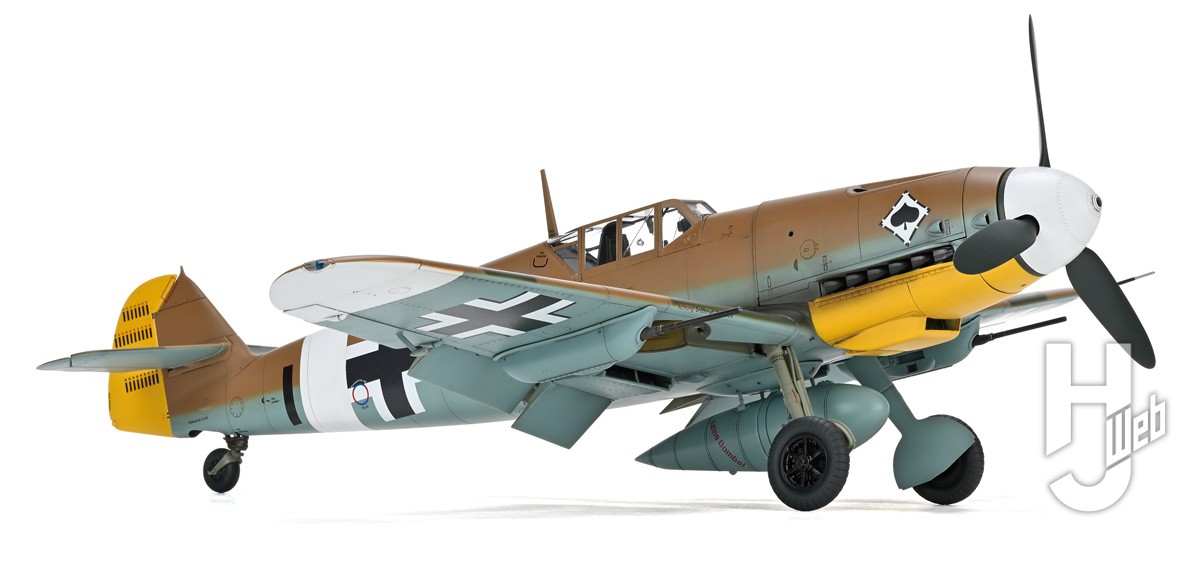 造形村「メッサーシュミット Bf 109 G-4」やプラッツ「航空自衛隊 F-1
