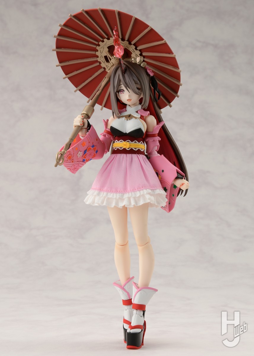 30MS「SIS-Y00 シュレミ［カラーB］」を鬼娘にカスタマイズ！30MFを