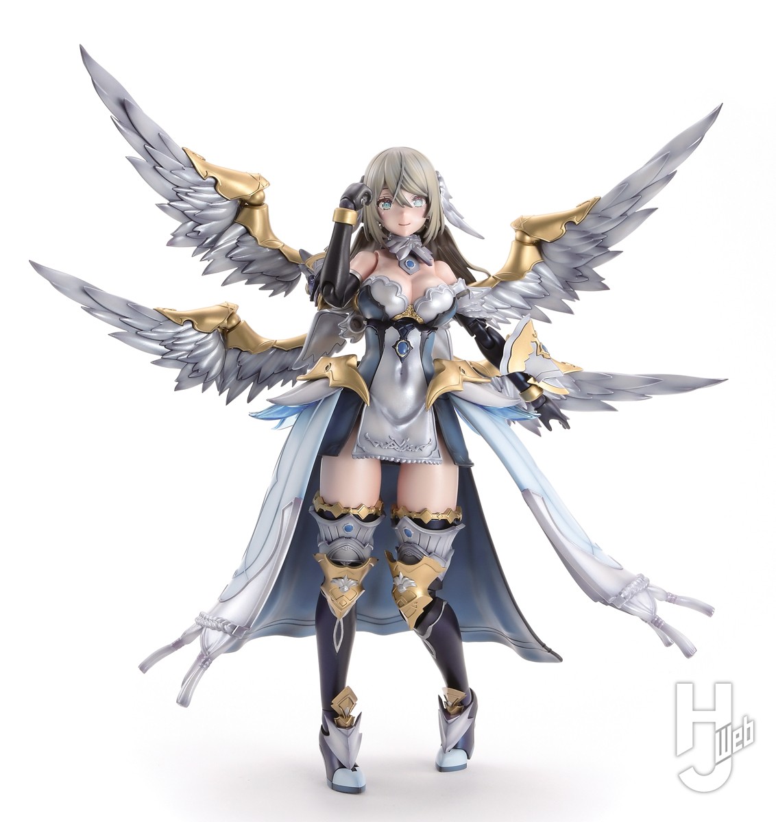 アルカナディア』エルメダをパール風塗装で肌のツヤ感を強調！天使