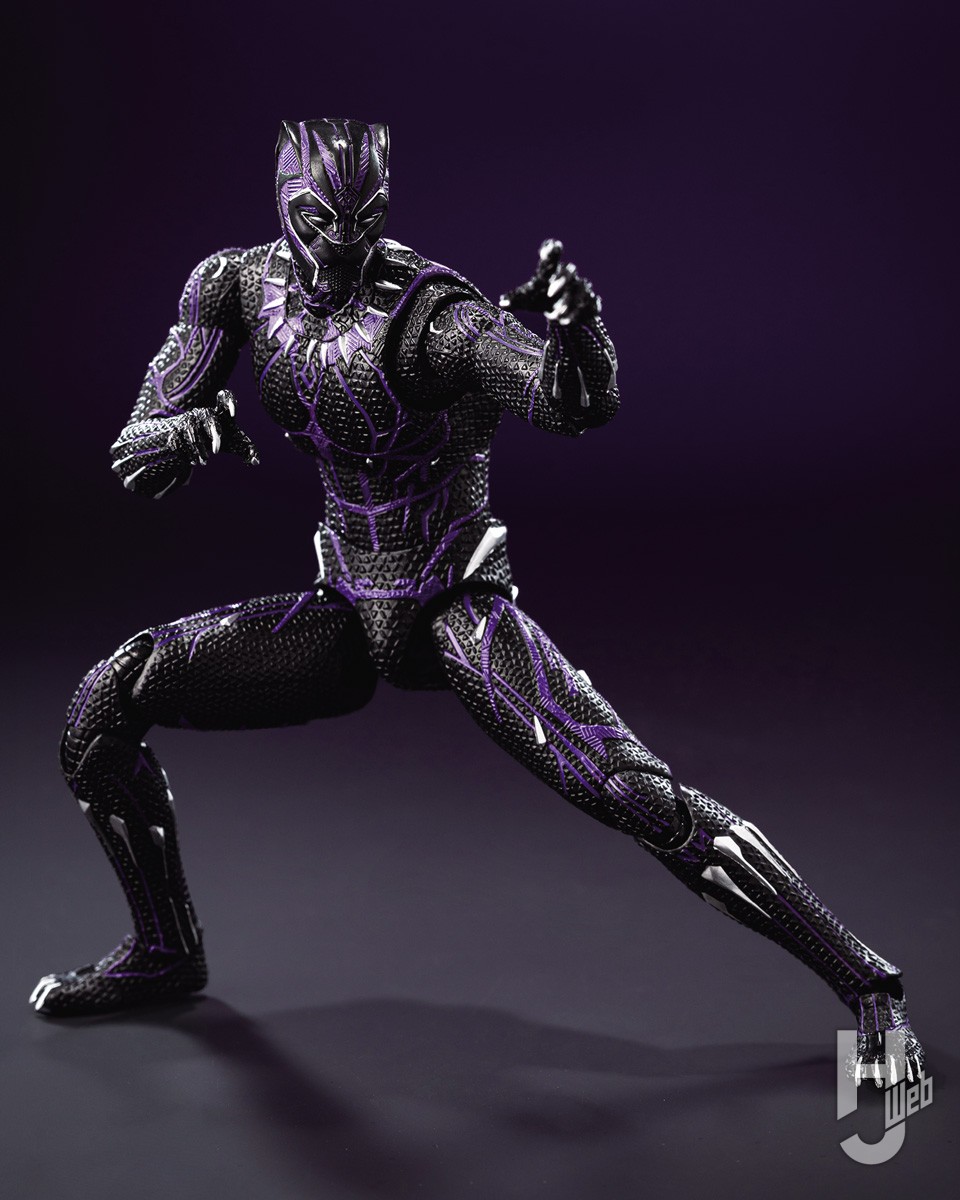 アメコミフィギュア T'Challa カスタム スカーフ姿 ブラックパンサー