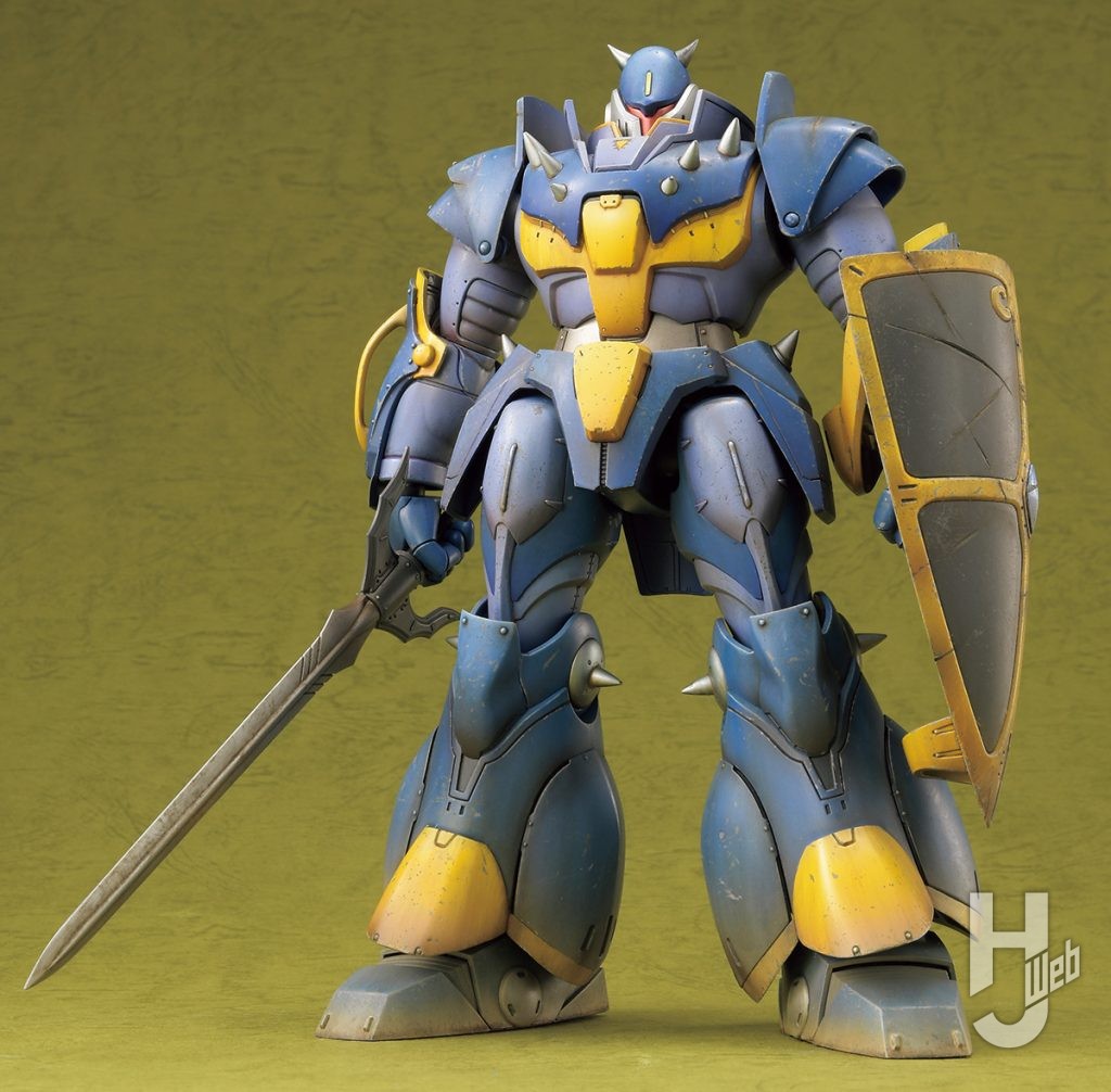 機甲界ガリアン』の「機甲猟兵ザウエル」がMODEROIDに登場