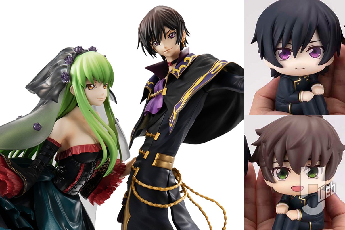 復活のルルーシュ「L.L.＆C.C.セット」が2月に受注スタート！／るかっ