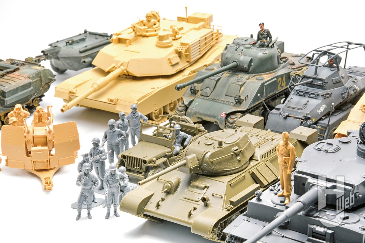 TAMIYA 1/48 scale Military Miniature series【OPEN THE BOX 気になる