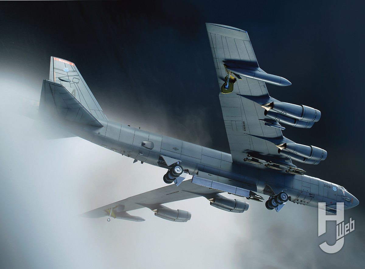 伝説の爆撃機が1/144で登場！ 「 B-52H ストラトフォートレス