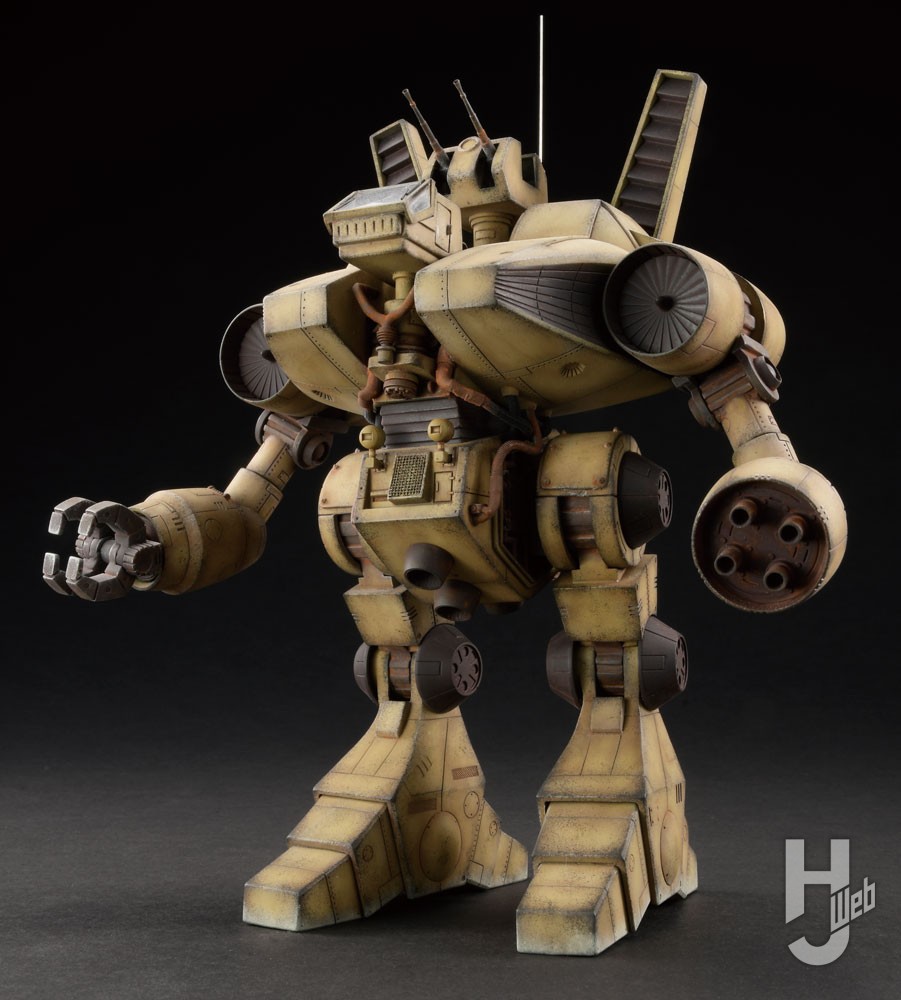 大型ウォーカーマシン「ダッカー・タイプ」をAFV風塗装でリアルに