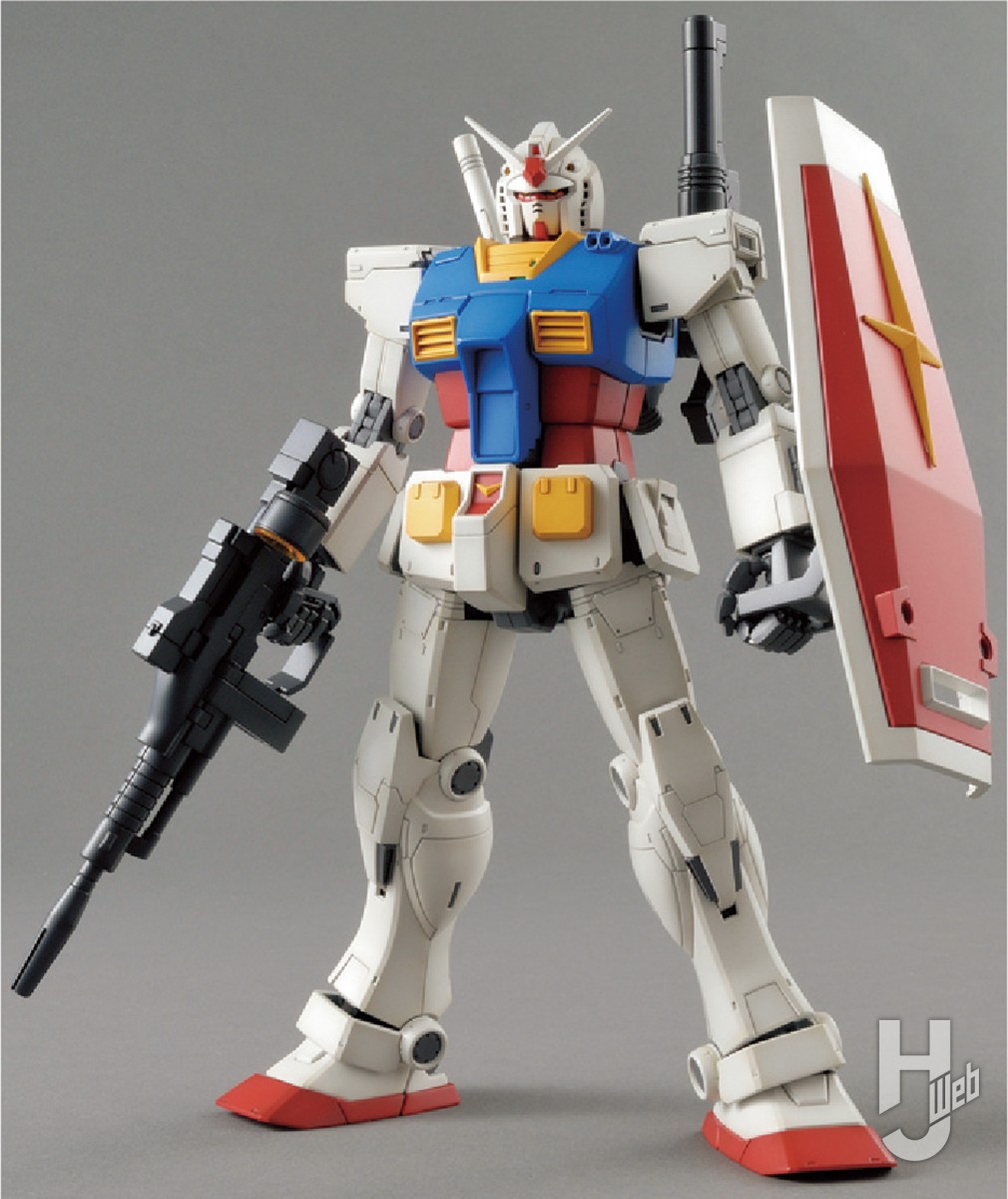 ククルス・ドアンの島』劇中の中期型ガンダムをMGオリジン版ガンダムを