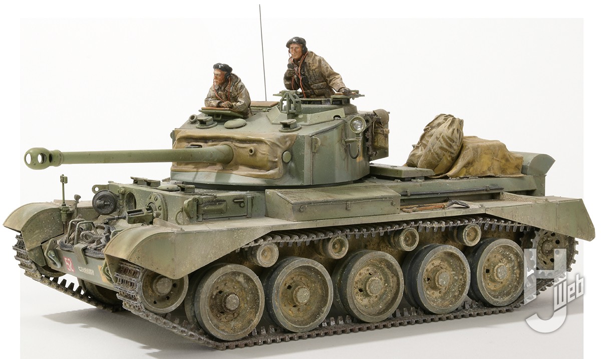 もうすぐ発売のタミヤ「イギリス巡航戦車 コメット」を山田卓司がヴィ