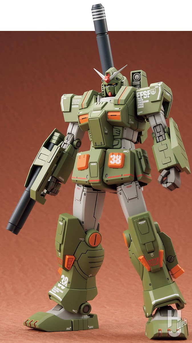 THE ORIGIN』版HGガンダムをベースに新規設計。MSDシリーズから待望の