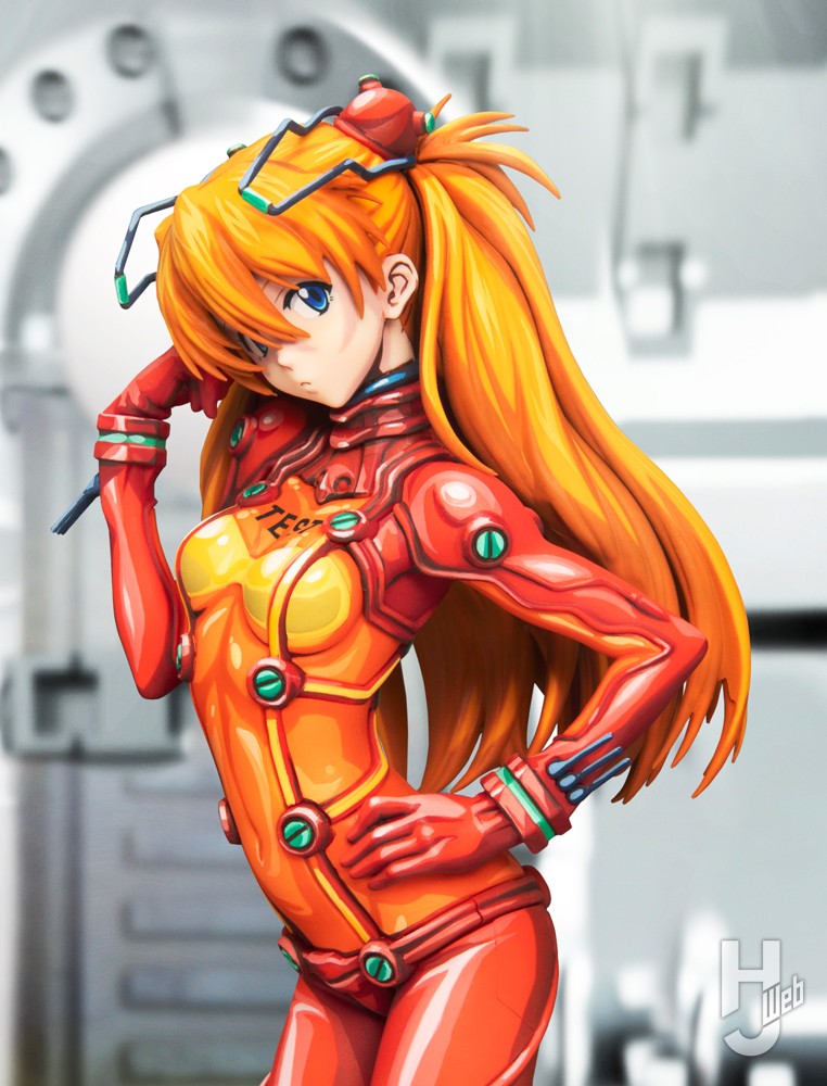 3D二次元彩色”でお馴染みのMAマン氏が「PLAMAX 式波・アスカ