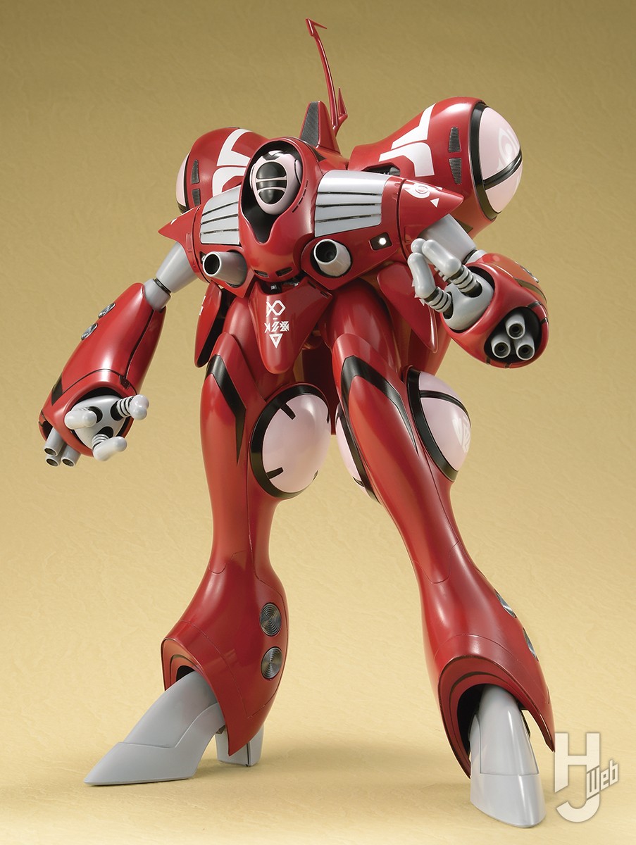 劇場版のクァドラン・ロー(ミリア機)が待望のキット化！丁寧な仕上げと