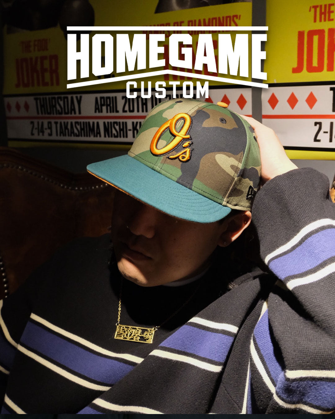 NEW ERA - BALTIMORE ORIOLES CO CAMDEN YARD 30TH 59FIFTY WD CAMO