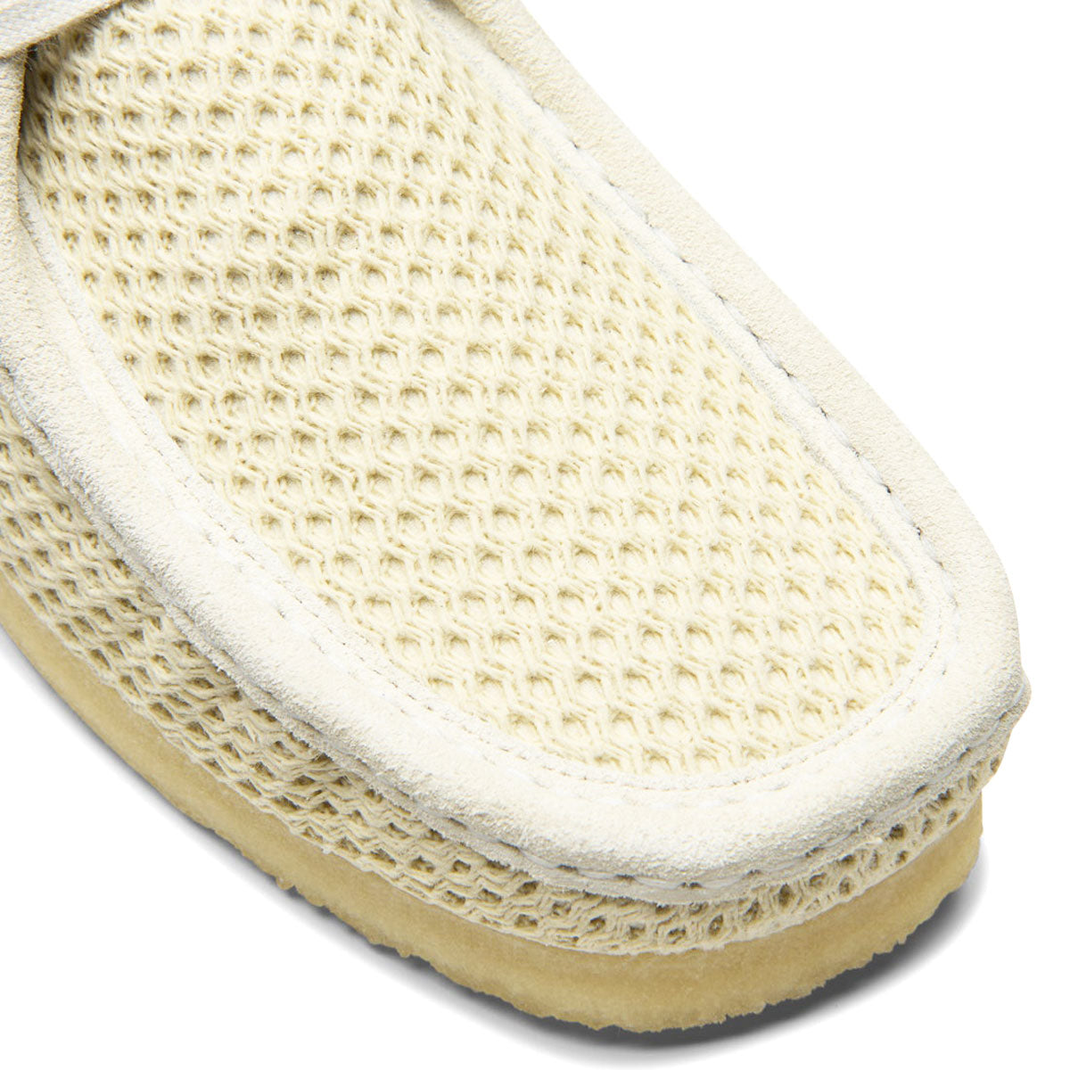 Clarks Original Wallabee Off White Mesh クラークスオリジナル