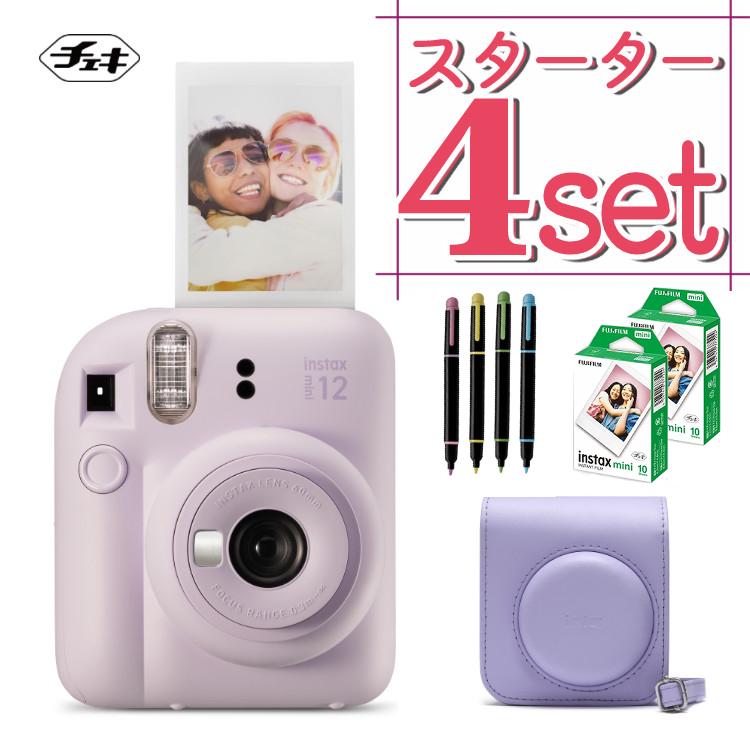 富士フイルム チェキ インスタントカメラ instax mini 12 ライラック