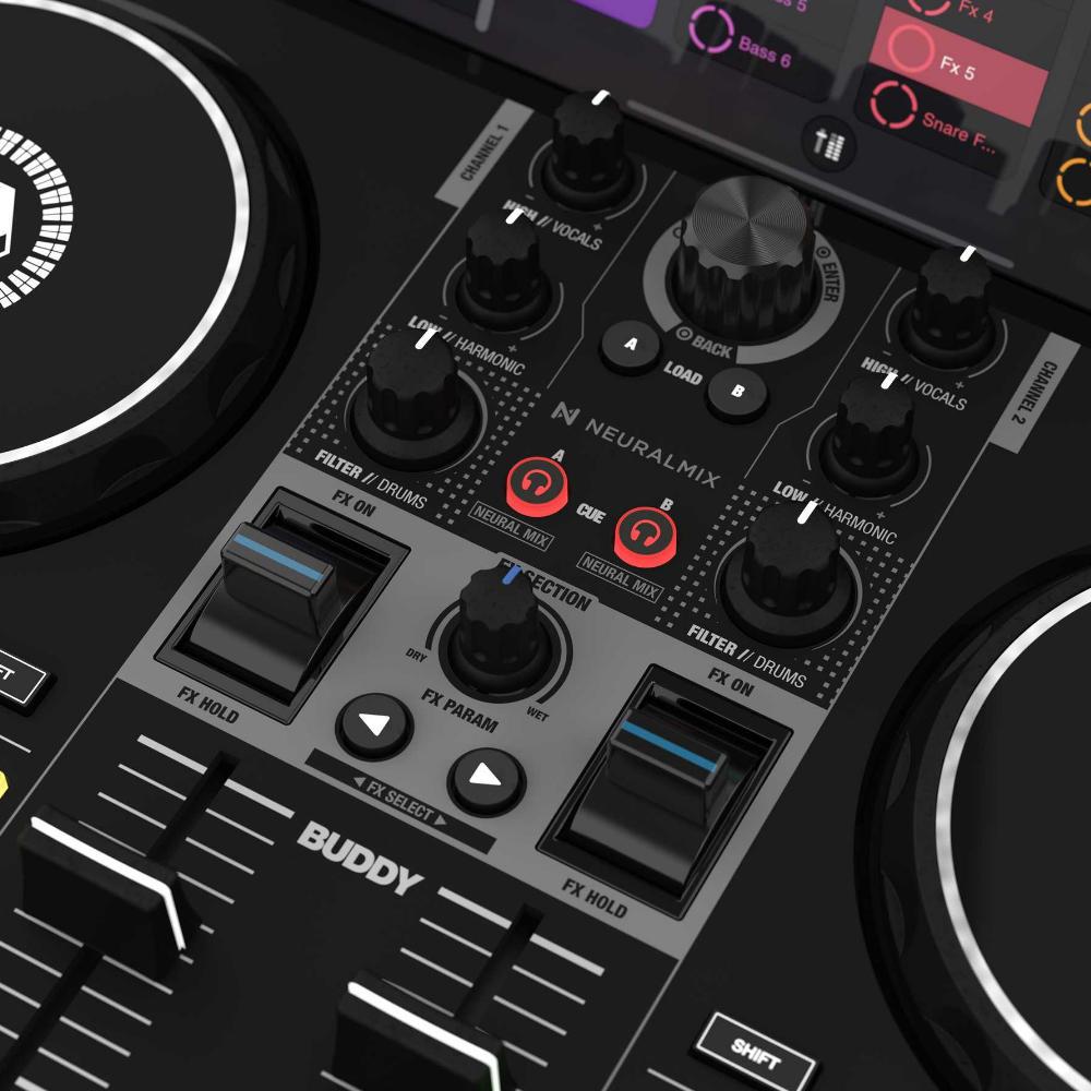 ふぁぶreloop BUDDY DJコントローラー オーディオケーブル付き Amazon