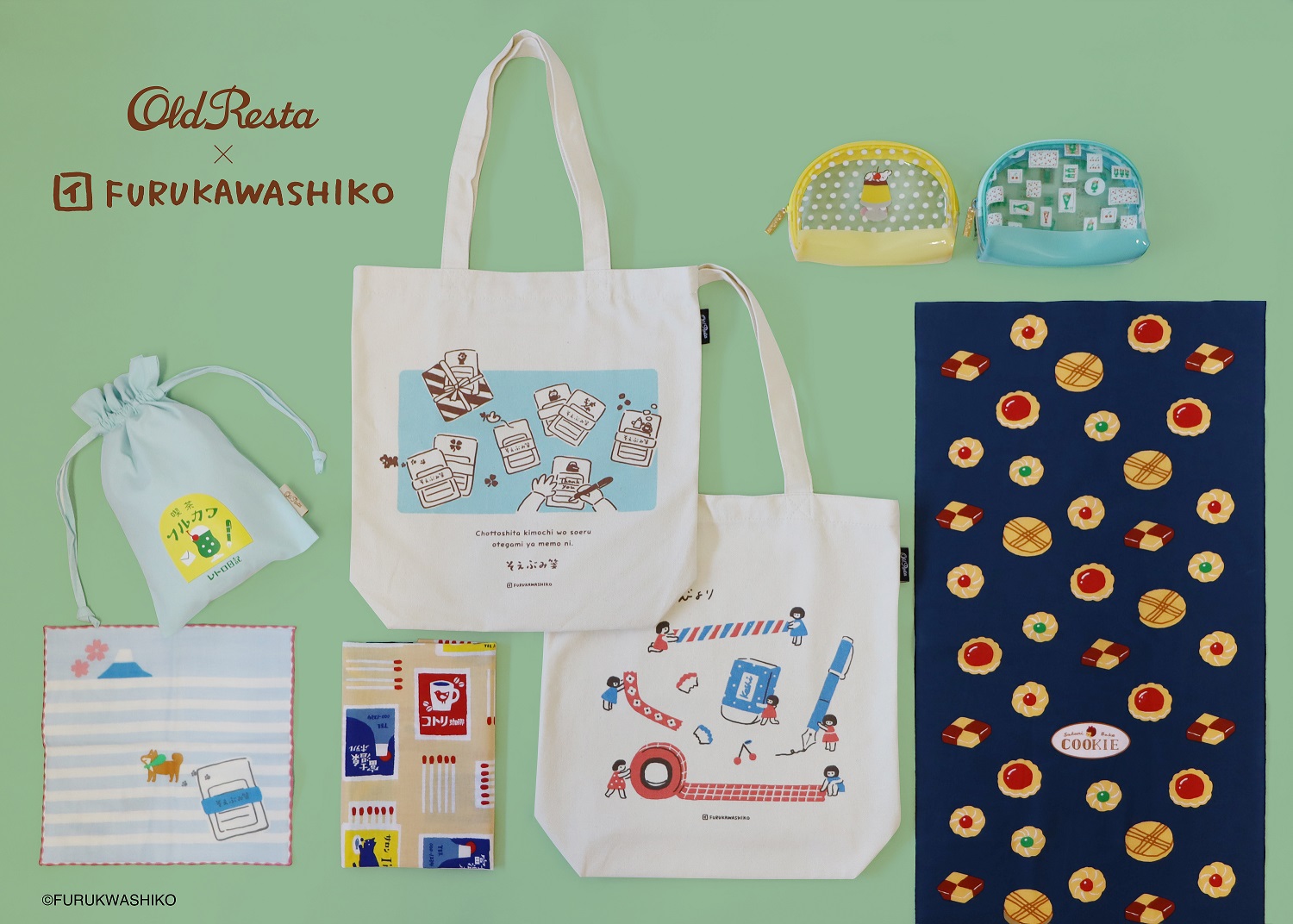 Old Resta」と紙文具メーカー・古川紙工が初コラボ！「文具女子博」で