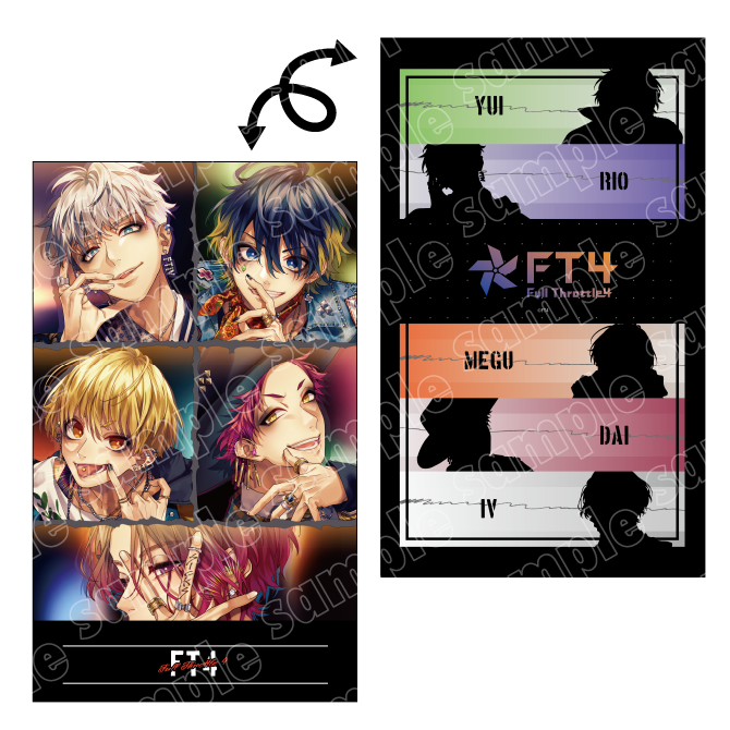 ┗|∵|┓『Slash Gift』にて、Full Throttle4 1stアルバム「FT4」発売