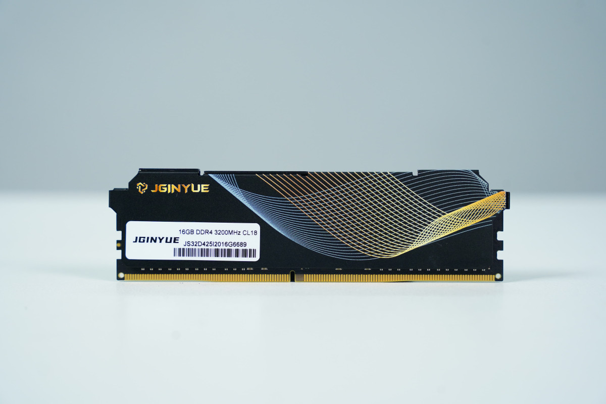 RAM JGINYUE MOYING 16GB (1X16GB) BUS 3200 DDR4 BLACK TẢN