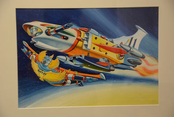 レッドホーク」、「シャイアード」、アオシマプラモのデザインを手がけ