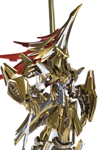 ガレージキット「HSGK 帝騎マグナパレス ザ・ナイト・オブ・ゴールド