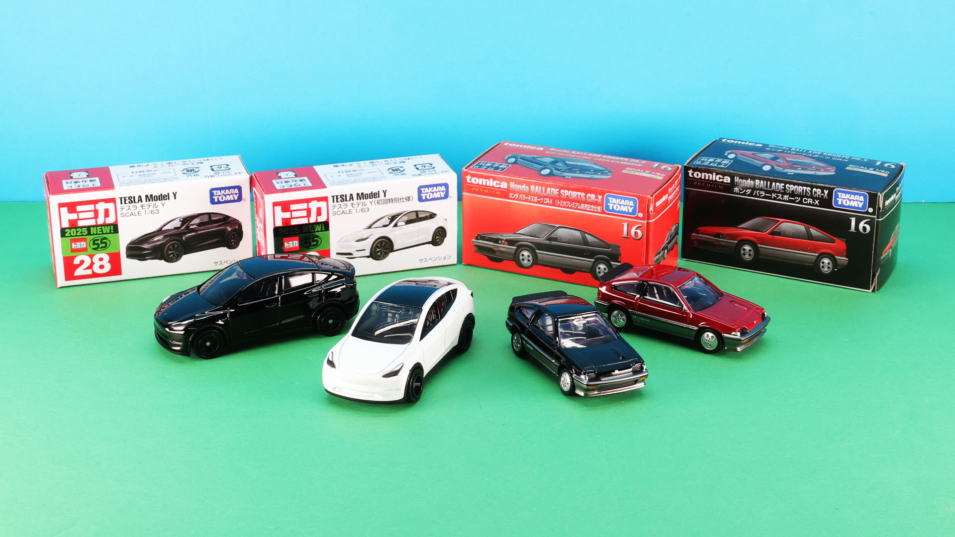特別企画】トミカ新車インプレッション 2月は「No.28 テスラ モデル Y