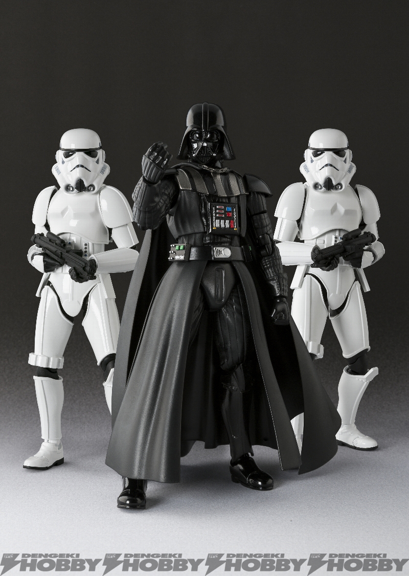 S.H.Figuartsスター・ウォーズシリーズ第1弾、「ダース・ベイダー