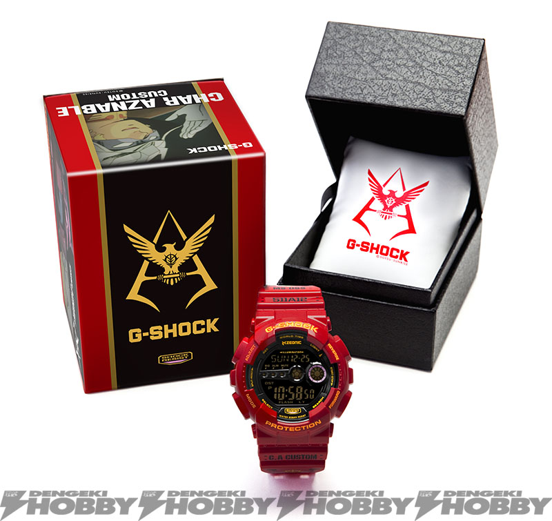 大好評の限定G-SHOCKが再販決定！ 「G-SHOCK×GUNDAM」「シャア専用 G
