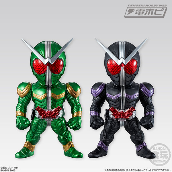 大人の『仮面ライダー』ファン必見！食玩フィギュアに「W」が登場