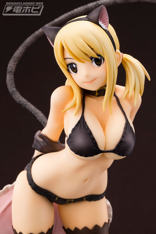 FAIRY TAIL』「ルーシィ・ハートフィリア」がセクシーな黒猫の